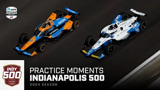 Top moments from Final Practice for 2024 Indianapolis 500 | Extended Highlights | INDYCAR