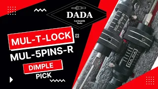 Multi-lock picked with the DA DA dimple pick