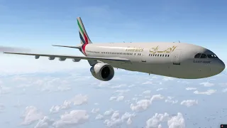 X-PLANE 11 XENVIRO TRAFFIC GLOBAL EHAM ARRIVAL FROM DUBAI