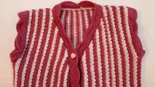 VERTICAL pattern Sweater Making