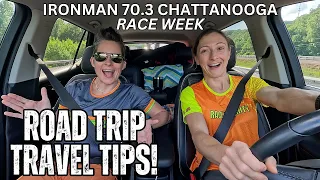 Ironman 70.3 Chattanooga Race Week || Road Trip Travel Tips!