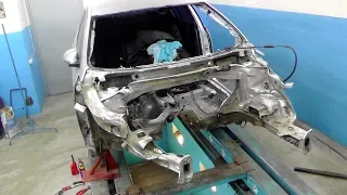 Volkswagen Passat B6. Двойной удар. Обзор повреждений.