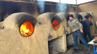 Healthy Sukak Green Crispy Samosa Cooking In Village | Street Samosa Recipe