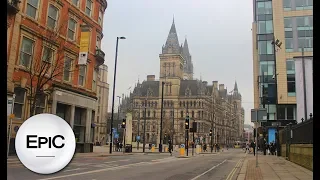 Quick City Overview: Manchester, England UK (HD)