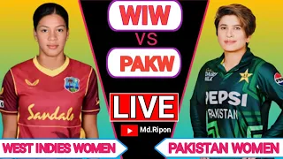 "Pakistan Women VS West Indies Women T20:West Indies Women tour of Pakistan 2024 live Commentary"