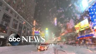 Massive Snowstorm Shuts Down East Coast