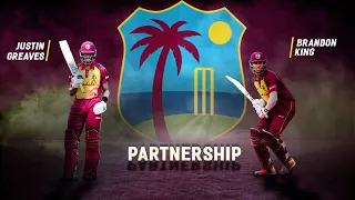 Highest Partnerships GT20 Canada Season 1 | Justin Greaves and Brandon King | Windies B