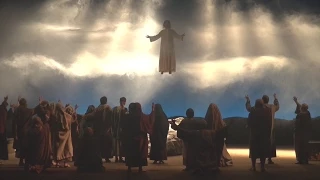L'ascensió de Jesús - La Passió d'Olesa --- (Vídeo Agustí Boada)