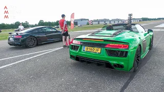 ABT Audi R8 V10 Spyder vs ABT Audi R8 V10