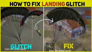 Landing Glitch 🔥|| How to fix landing glitch bgmi/pubg || new tips and tricks bgmi/pubg