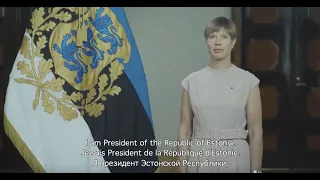 President Kersti Kaljulaid õpetab eesti keelt - üleilmne eesti keele nädal KeelEST