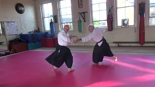 AIKIDO DERBY - Yokomen Uchi Udekimenage -Jason HUnt Sensei 3dan Aikikai