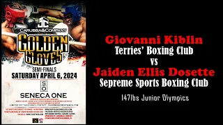 2024 Buffalo Golden Gloves - Giovanni Kiblin vs Jaiden Ellis Dosette) (March 6, 2024)