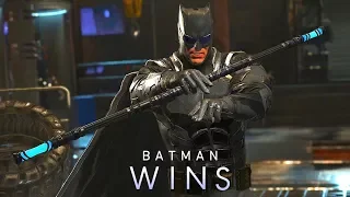 Injustice 2 - Batman using Staff of Grayson (PC Mod)