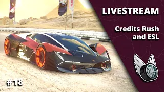 Livestream #18 Part 2 - Credits Rush and Snapdragon Round 2! | Asphalt 9