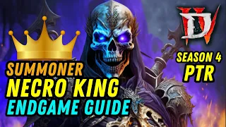 Diablo 4 NEW BEST Necromancer Build PTR Summoner