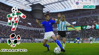 Este pache para PES 2021 te Volara la Cabeza Italia 90