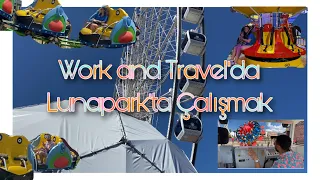 #Vlog7 Work and Travel'da İkinci İşim: Lunapark'ta Çalışmak (Tennessee - Pigeon Forge)