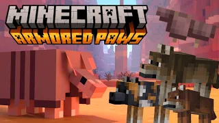 NEW! Minecraft 1.20.5: Armadillos and Dog Armor