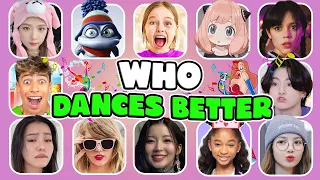 Guess The Meme & Who DANCES Better#2 | Lay Lay, Kinigra Deon, King Ferran, Salish Matter, Blackpink