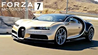 FORZA 7 - Bugatti Chiron REVIEW