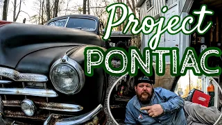 PROJECT PONTIAC: Cats, Fires, and Frame Repairs
