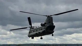 Mum & Dad’s Chinook Ride