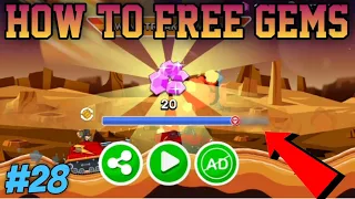 Hills of Steel | How To Free Gems Trick | 30+ Gems In Per/30 Minutes | #28 |