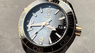 Omega Seamaster Planet Ocean Brown Ceramic 215.62.40.20.13.001 Omega Watch Review