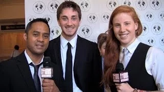 AUSTIN MACDONALD w/ TYRONE TANN & COURTNEY PHILLIPS - 35th Annual Young Artist Awards