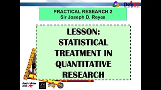 PRACTICAL RESEARCH 2 | STATISTICAL TREATMENT IN QUANTITATIVE RESEARCH | TAGLISH