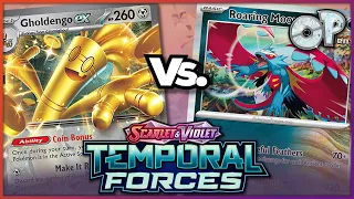 Gholdengo vs Ancient Box Temporal Forces Tabletop Testing!