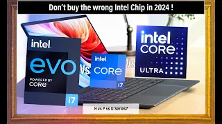Don't buy the Wrong Intel Chip in 2024 !⚡Genuine Windows laptop buying guide⌛