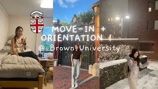 Brown University freshman year move-in vlog 🧸 + snippets of my 1st semester