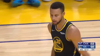 Stephen Curry with CRAZY One Handed Alley-Oop to Gary Payton II ! Warriors vs Hornets