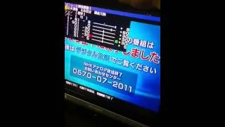 地上波終了の瞬間