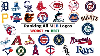 Ranking All MLB Logos WORST to BEST!