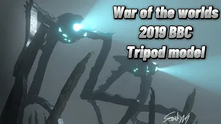 War of the worlds 2019 BBC Tripod model