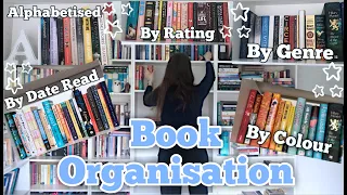 5 Ways to Organise Your Bookshelves (plus three more for fun!) 📚