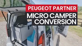 VAN TOUR: Peugeot Partner Micro Campervan Conversion