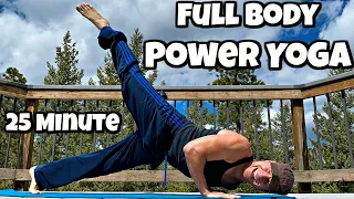 25 Min Power Yoga for Strength Workout (FULL BODY) Sean Vigue Fitness