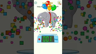 Dop 3 Help the elephant take off 🐘 Level 349 Displace one part Kids game #shorts #game #dop3