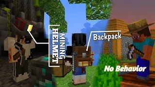 Ada backpack di MCPE⁉️[No Behavior pack]Texture pack Petualangan🏜️#addon #minecraft #addonmcpe