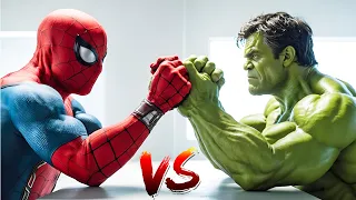 Gta 5 Spider -Man Team Vs Hulk Team Ramp Challenge