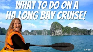 WHAT HAPPENS On A Halong Bay Cruise?? 🇻🇳