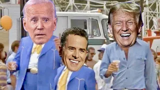 Smokey and the Bandit with Biden and son ~ try not to laugh