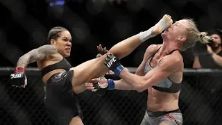 Amanda Nunes knocks out Holly Holm at UFC 239 and holds the belt
