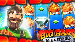 ПОЙМАЛ АЛМАЗ В BIG BASS HOLD SPINNER!! ! ЗАНОСЫ НЕДЕЛИ