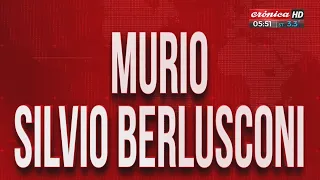 Murió el ex primer ministro italiano Silvio Berlusconi