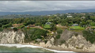 $85,000 Per Month Santa Barbara Estate - Indoor Drone Tour